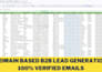 build verified niche targeted email list for email marketing